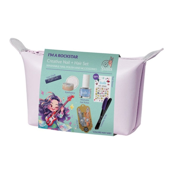 Snails I'M A Rockstar - Nail & Hair Set Bag