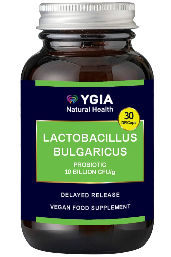 Ygia Lactobacillus Bulgaricus Probiotic 30 Dr Capsules