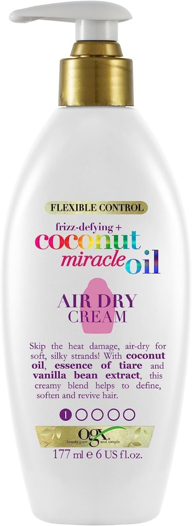 Ogx Coconut Oil Air-Dry Hair Cream 177Ml