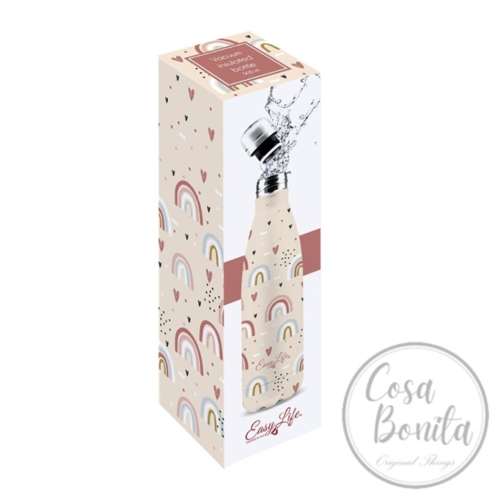 Easy Life Vacuum Insulated Bottle 50Cl Rainbow