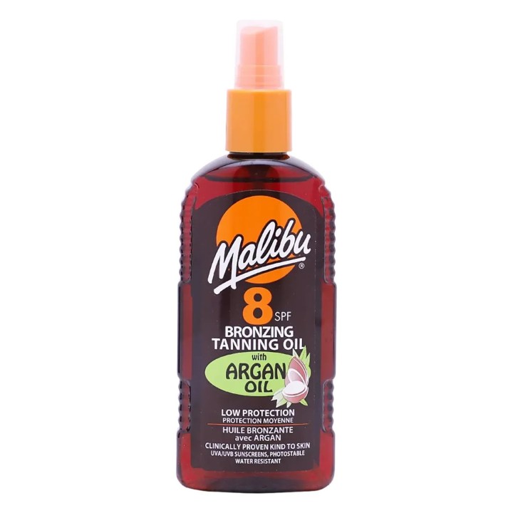 Malibu Spf8 Bronzing Oil Argan 200Ml