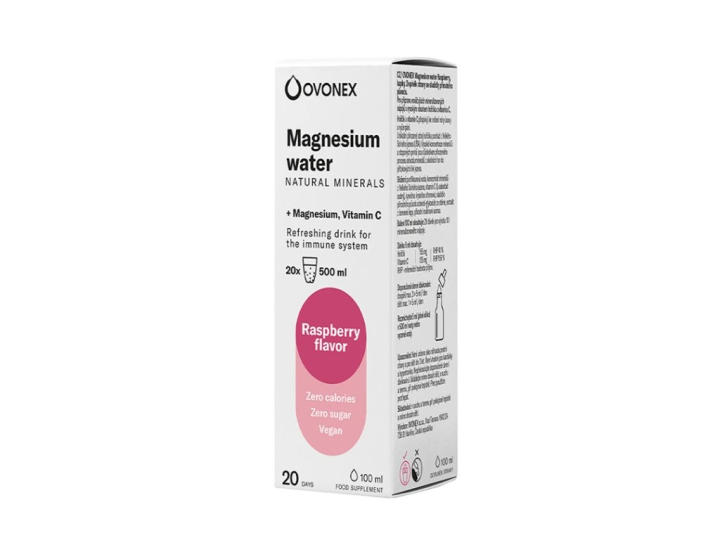Ovonex Magnesium Water Raspberry 100Ml