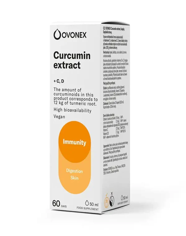 Ovonex Curcumin Liquid Drops 50Ml
