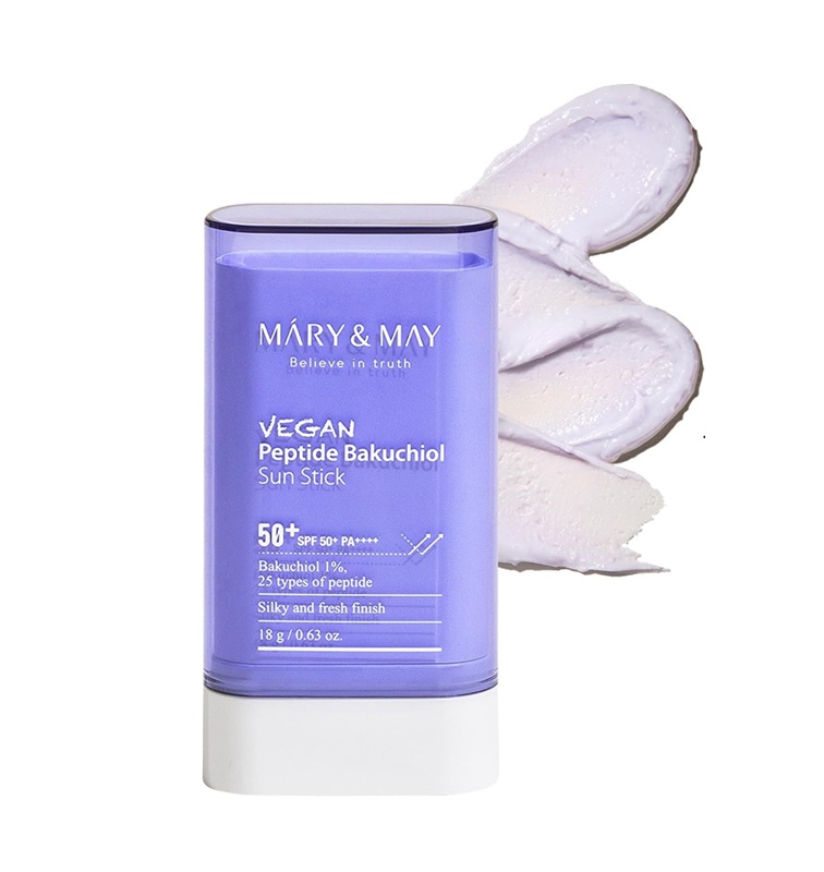 Mary & May Vegan Peptide Bakuchiol Sun Stick Spf50+ 18G
