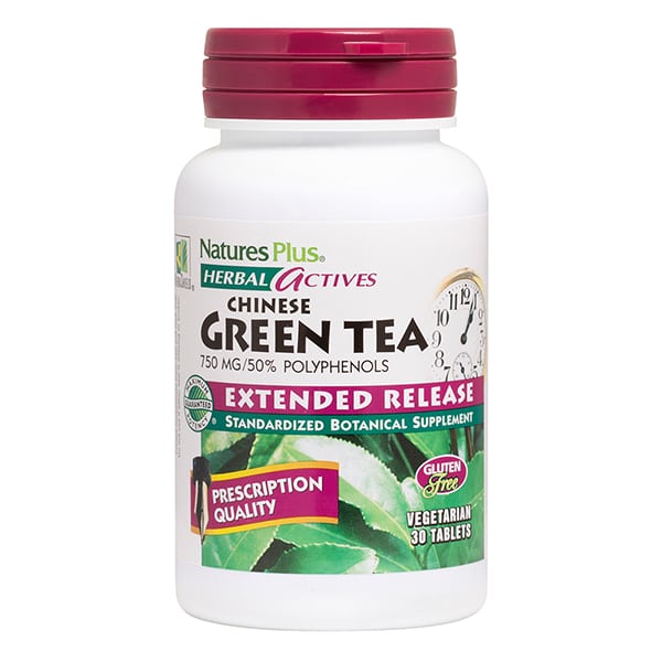 Naturesplus Green Tea Extented Release 30 Tabs,