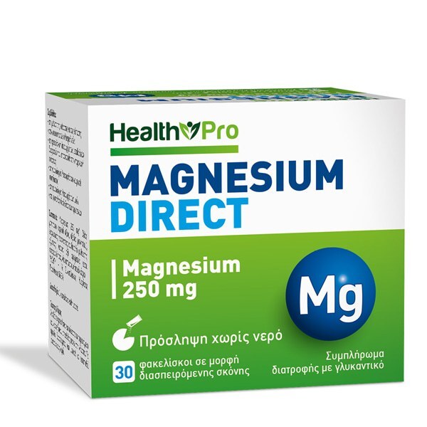 Health Pro Magnesium Direct 250Mg 30 Sachets