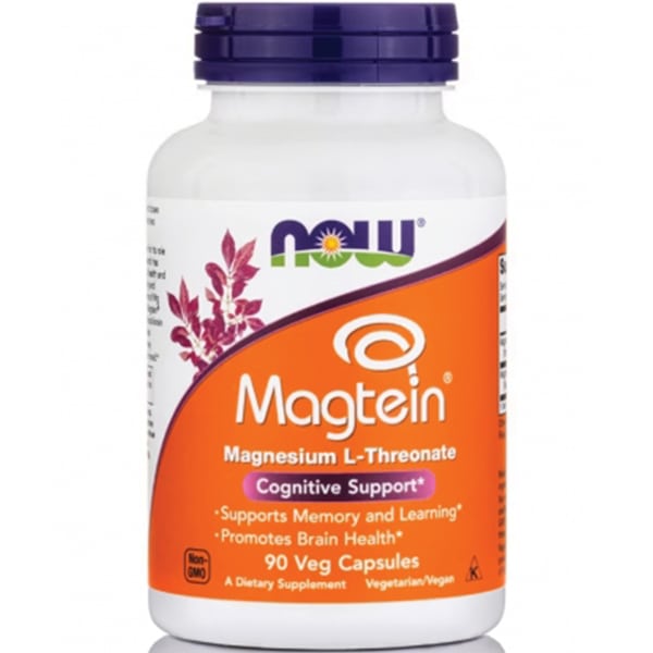 Now Magtein 90 Vegetarian Capsules