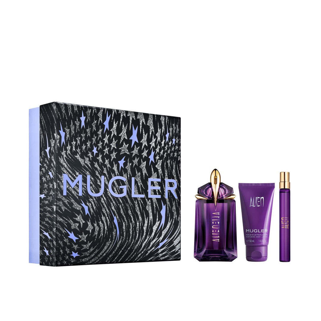 Thierry Mugler Alien Edp 60Ml + Body Lotion 50Ml + Edp 10Ml Gift Set