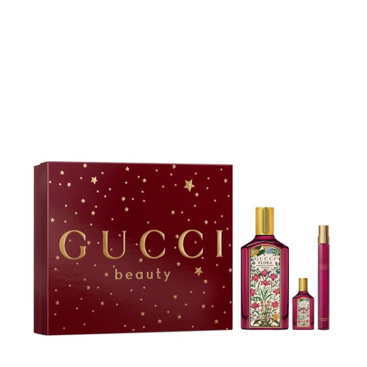 Gucci Flora Intense Set Edp100Ml & 10Ml & Mini 5Ml Xmas25