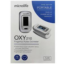 Microlife Oxy 210 Fingerprint Pulse Oximeter