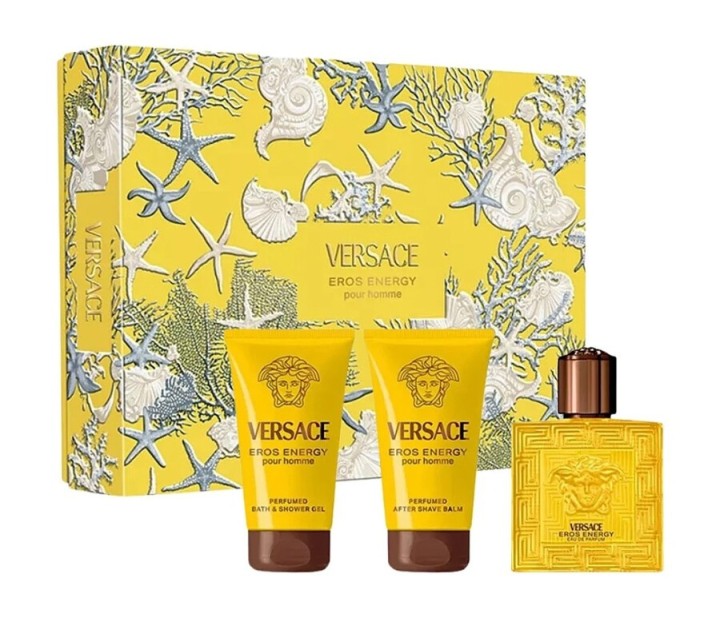 Versace Eros Energy Pour Homme Edp 50Ml & Shower Gel 50Ml & After Shave 50Ml Gift Set