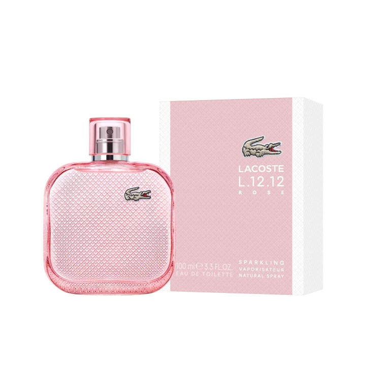 Lacoste L.12.12 Rose Sparkling Natural Spray Edt 100Ml