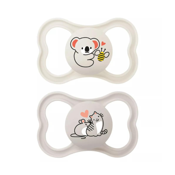 Mam Supreme Silicone Pacifier 16M+ 2S