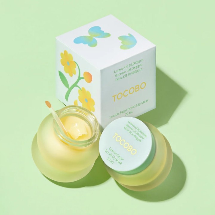 Tocobo Lemon Sugar Scrub Lip Mask 20Ml