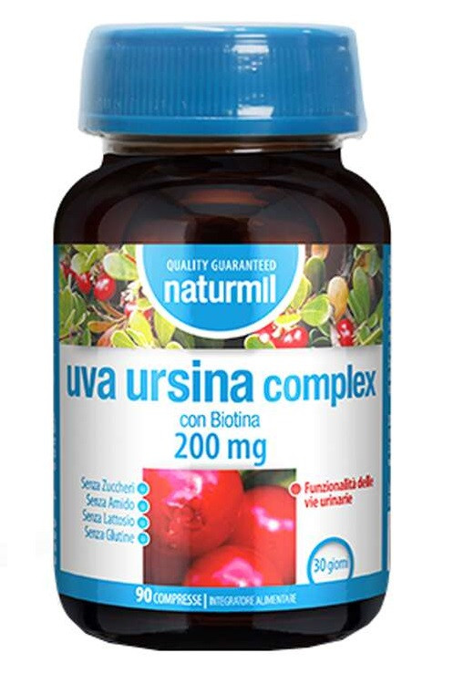 Naturmil Uva Ursina Complex 200Mg 90 Tablets