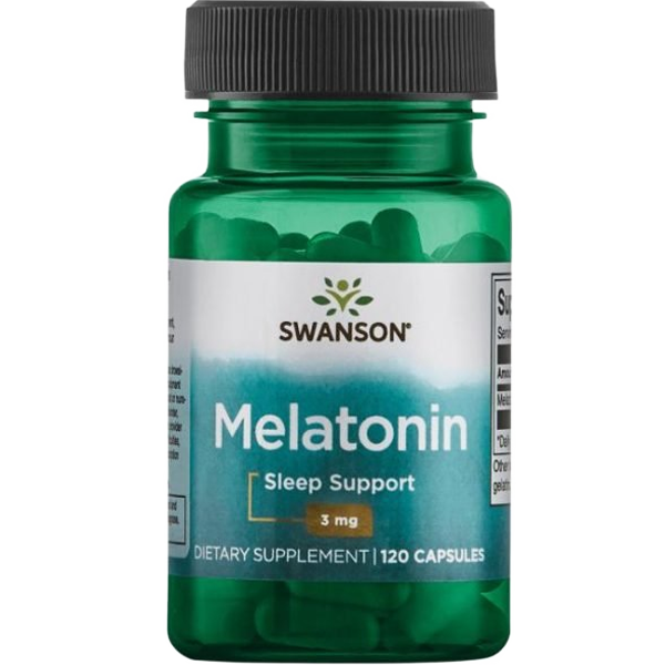 Swanson Melatonin 3Mg 120 Capsules
