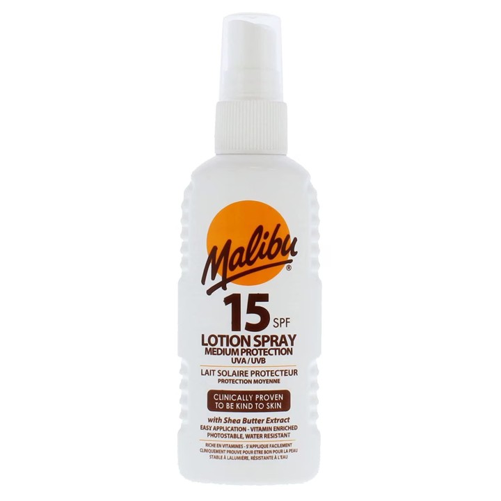 Malibu Spf15 Lotion Spray 100Ml