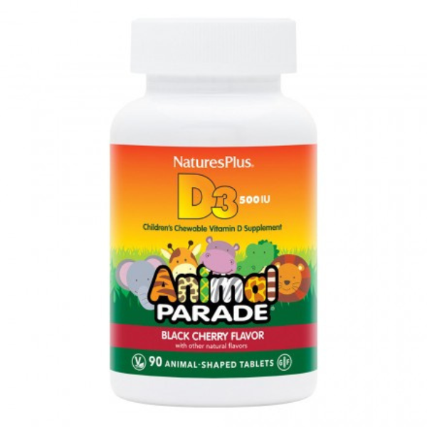 Naturesplus Animal Parade Vitamin D3 90S