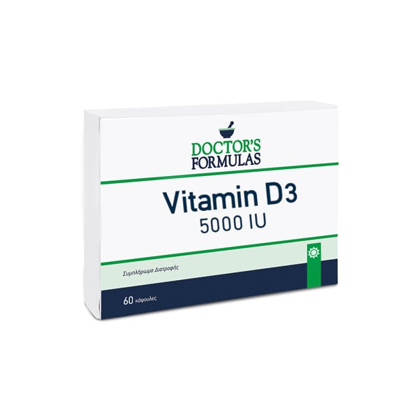 Doctor'S Formulas Vitamin D3 5000Iu 60 Softgels