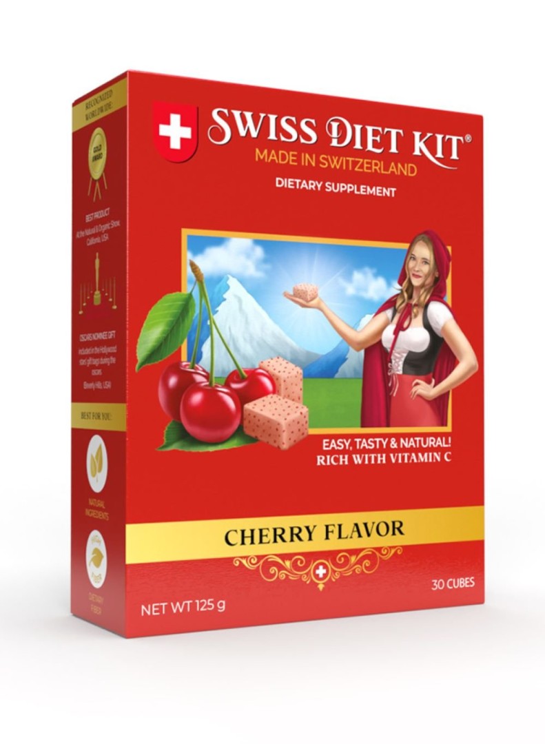 Sankom Swiss Dietary Fibers Cherry 125G
