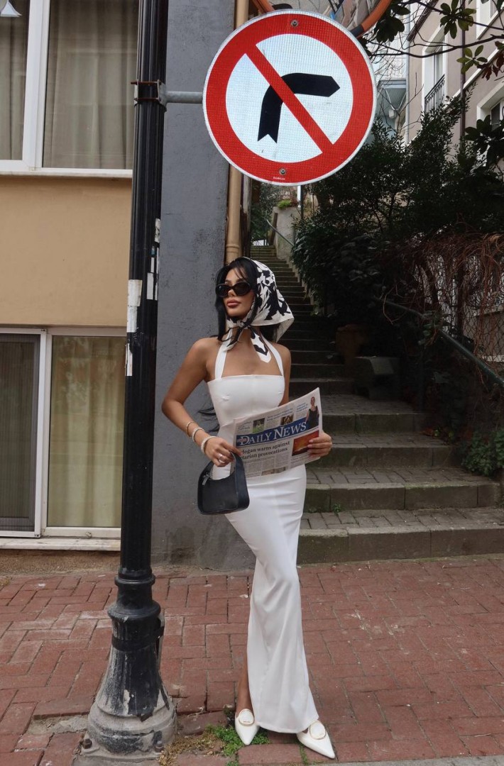 Emiliana Dress White Size: S