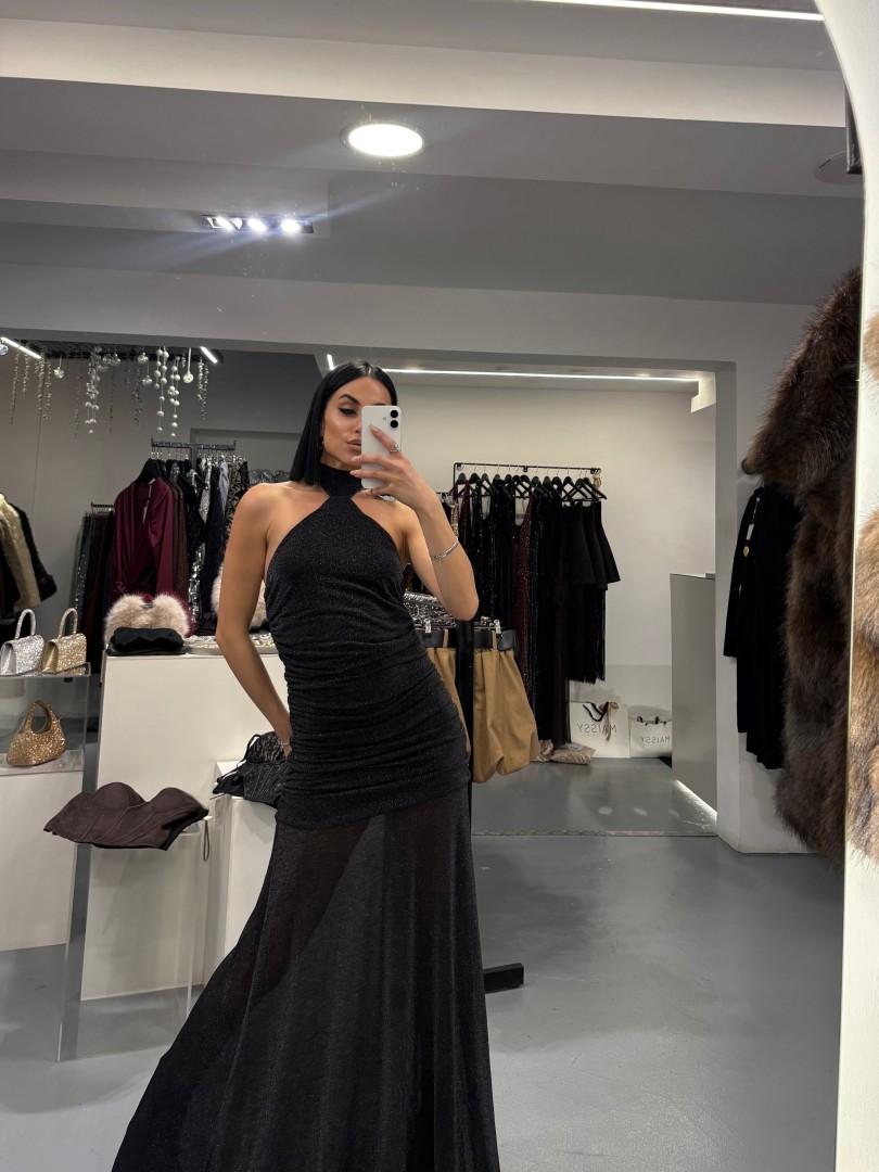 Lumina Diamond Decorated Dress Size: M/L Color: Brown