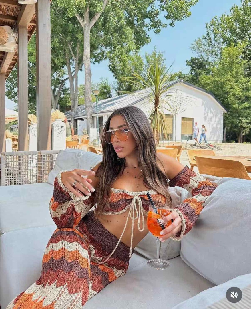 Keila Sandy Colored Beachwear Set