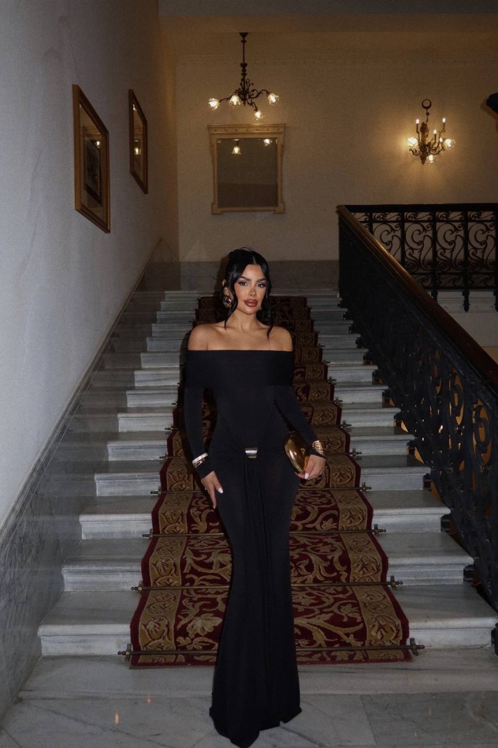 Fenia Long Sleeve Dress Black Size: XS