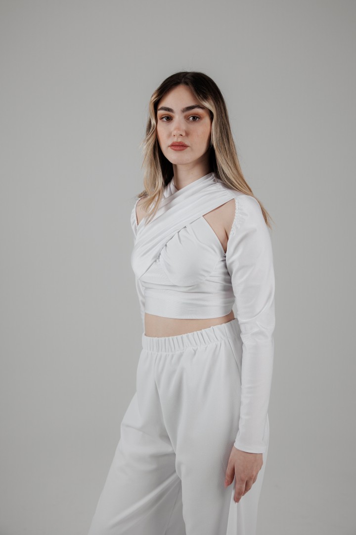 Aria Maissy Top White