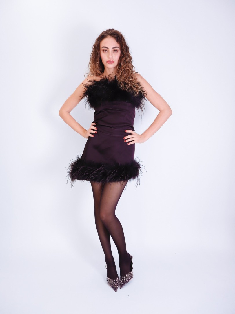 Lumina Emily Two Piece Set Color: Dark brown Size: M