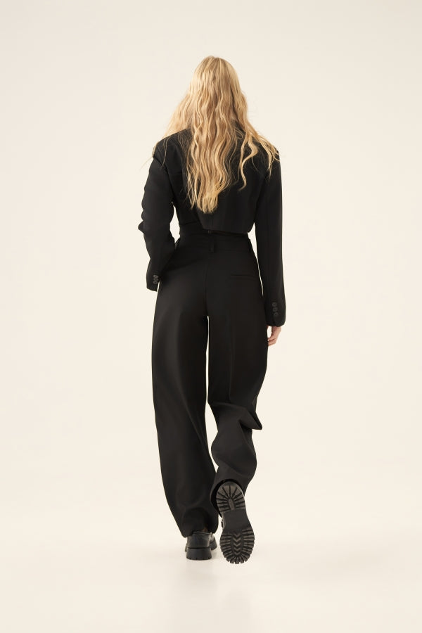 Lumina Black Pants Size: L