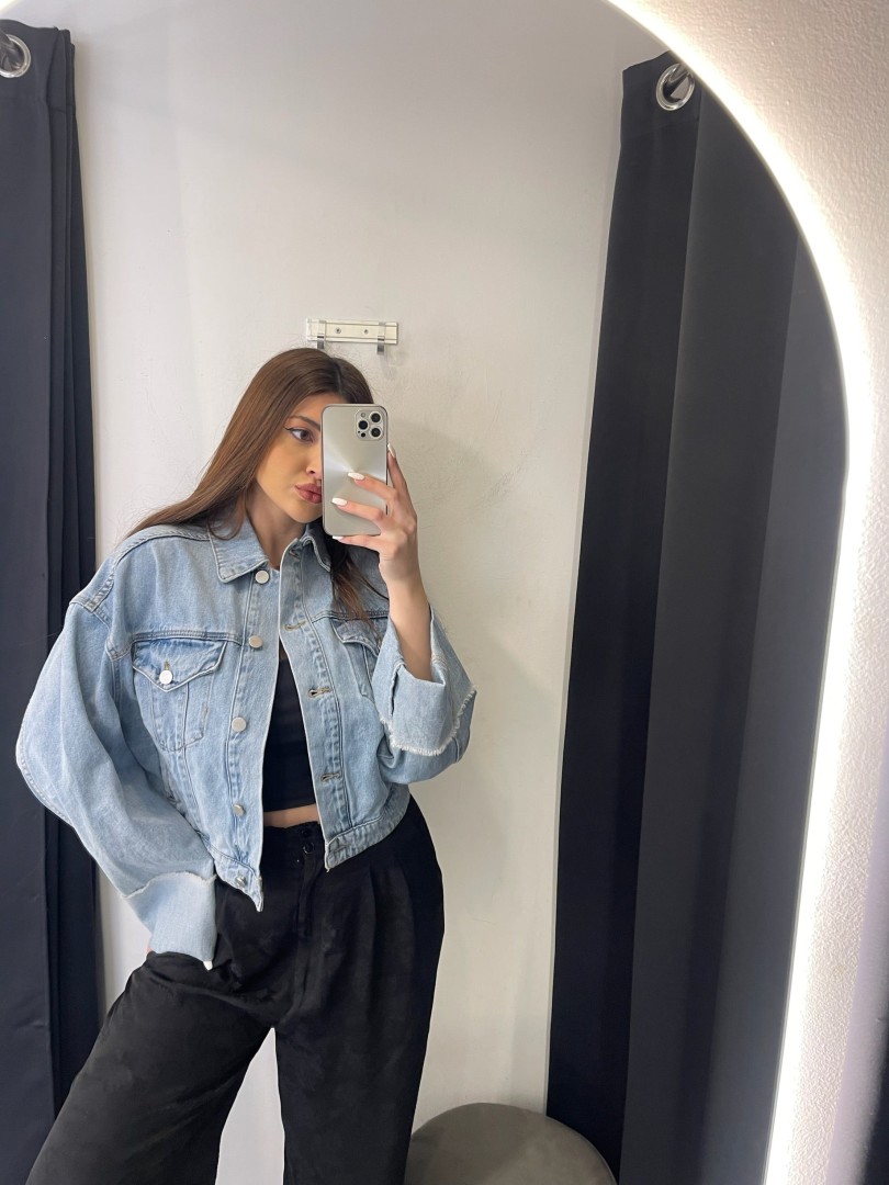 Lumina Jean Jacket Size: M