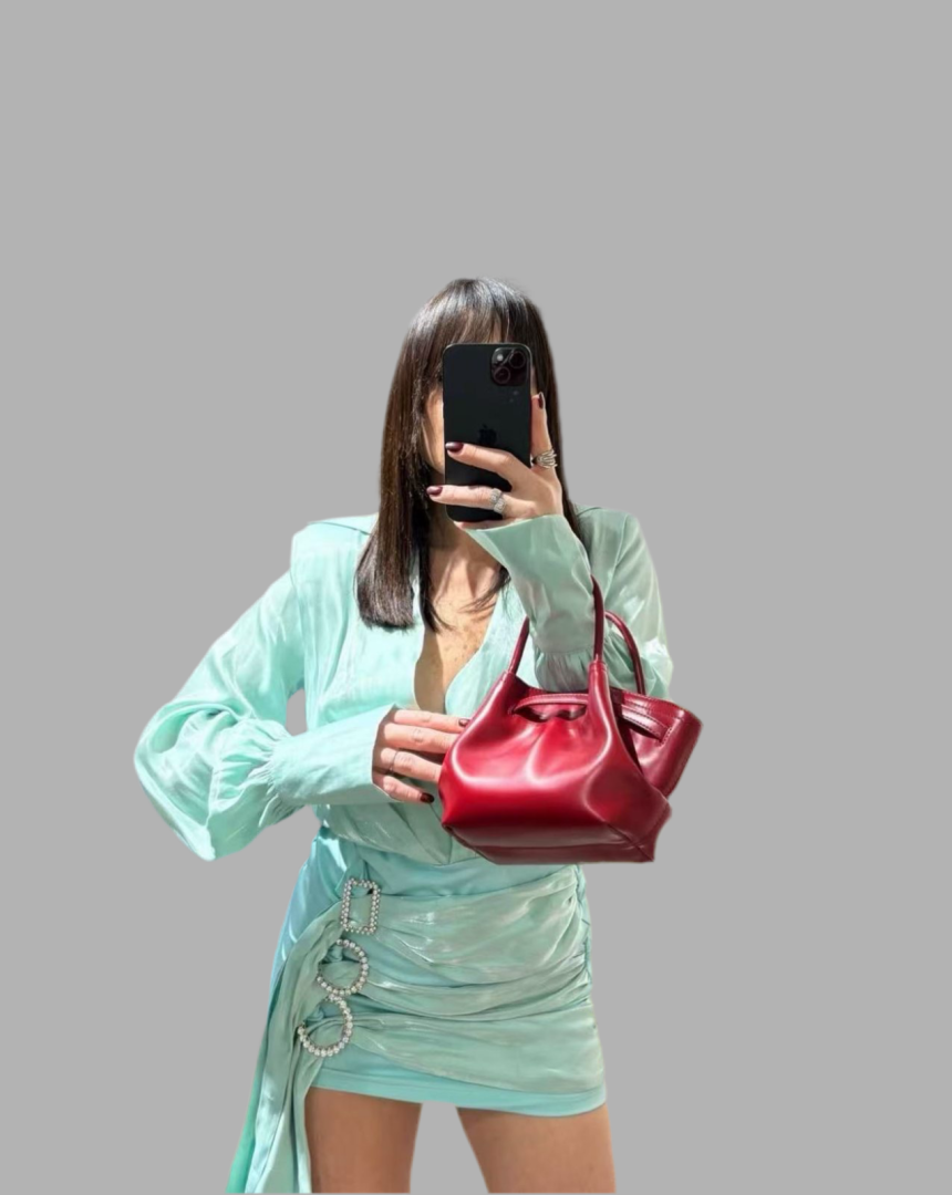 Vicky Dress Color: Orange