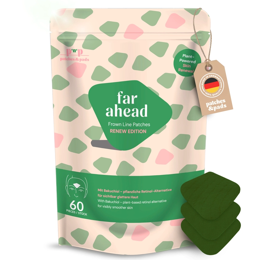 Facial Patches "Frown" - Cotton & Bakuchiol