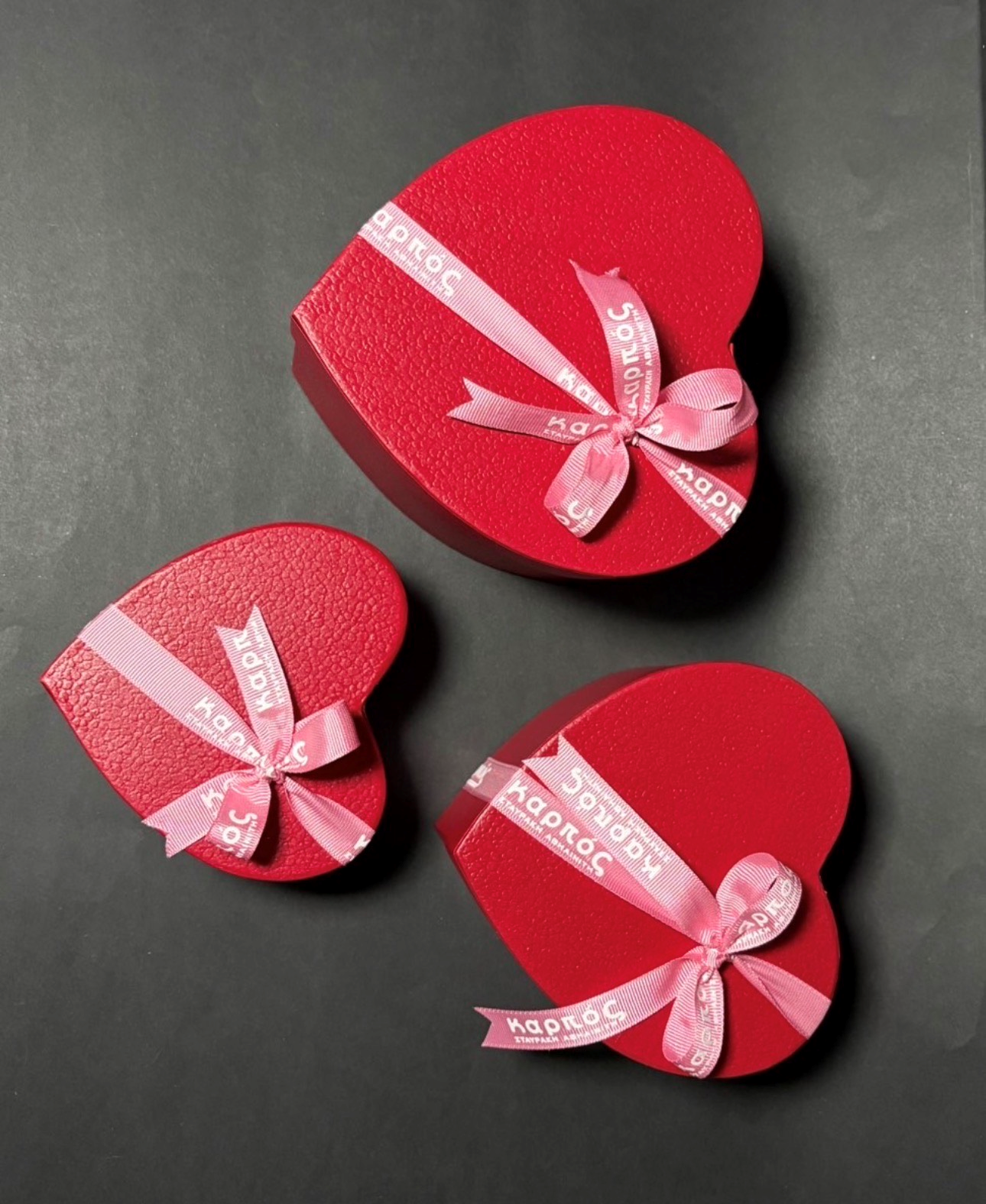 Heart shaped boxes with chocolates Big  - Valentine - Valentine Sweets
