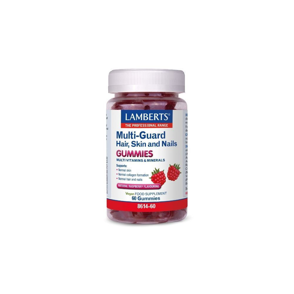 Lamberts Multi-Guard Hair Skin And Nails Gummies 60
