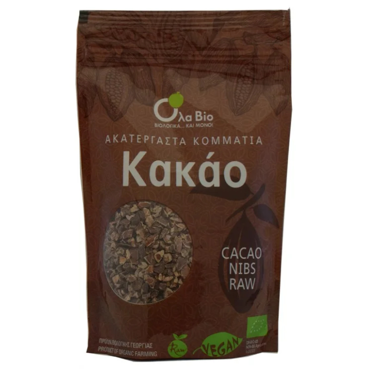 OLA BIO, COCOA NIBS 100G BIO