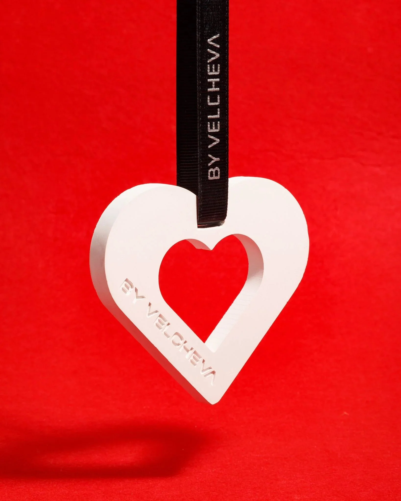 Solid Heart Air Freshener Salted Caramel