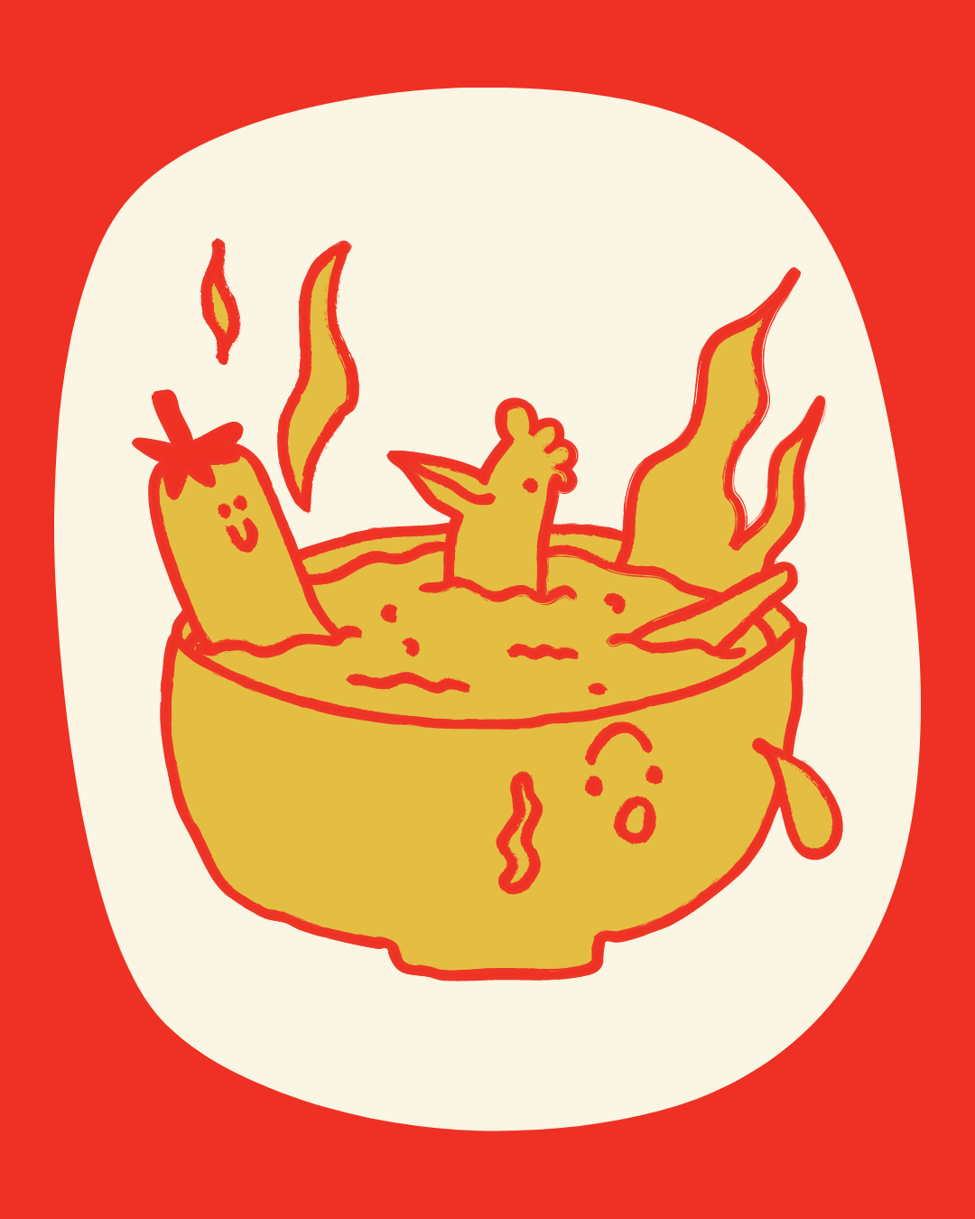 BROTH-ÉL Limited Edition Spicy Chicken Broth with Chicken, Onion, Celery, Ginger, Lemongrass, Piment d’Espelette, Pepper