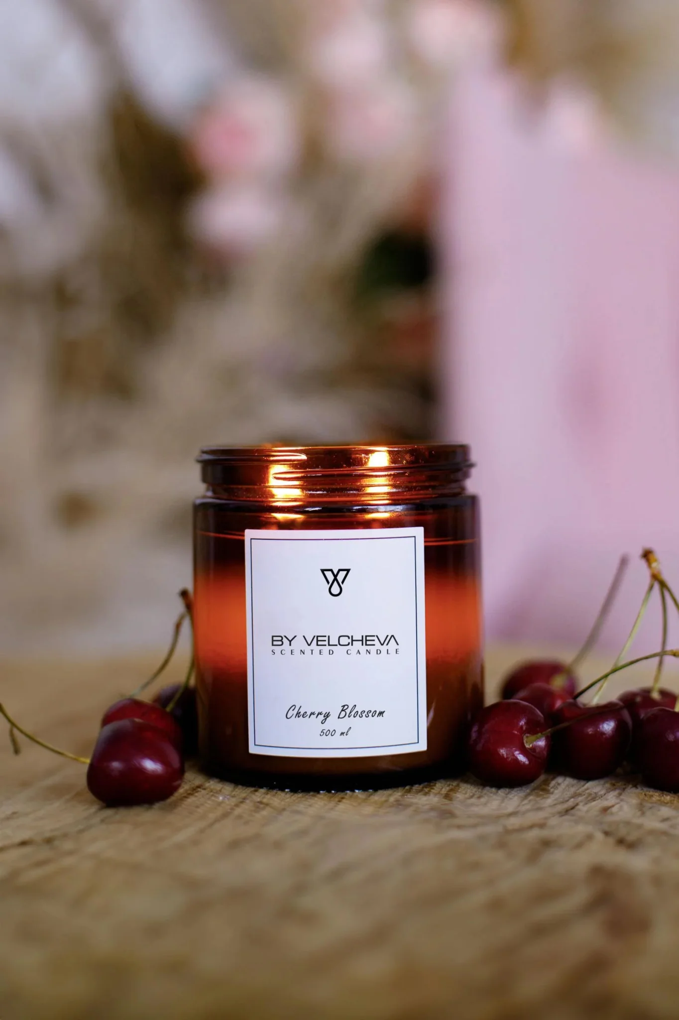 CHERRY BLOSSOM - Aroma Candle-30 hours