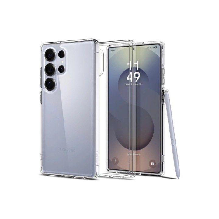 Spigen Ultra Hybrid Case for Samsung Galaxy S25 Ultra Clear