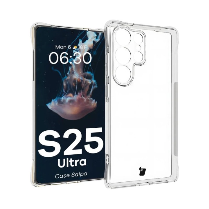 Bizon Case Salpa Samsung Galaxy S25 Ultra clear