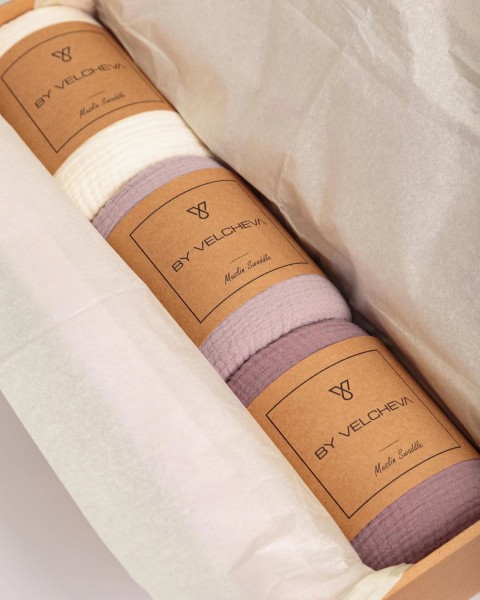 Muslin Blanket By Velcheva Lavender