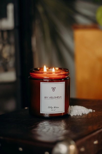 SALTY WATER - Aroma Candle-30 hours