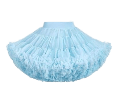 Light Blue - Tutu Skirt Size: 8 Years