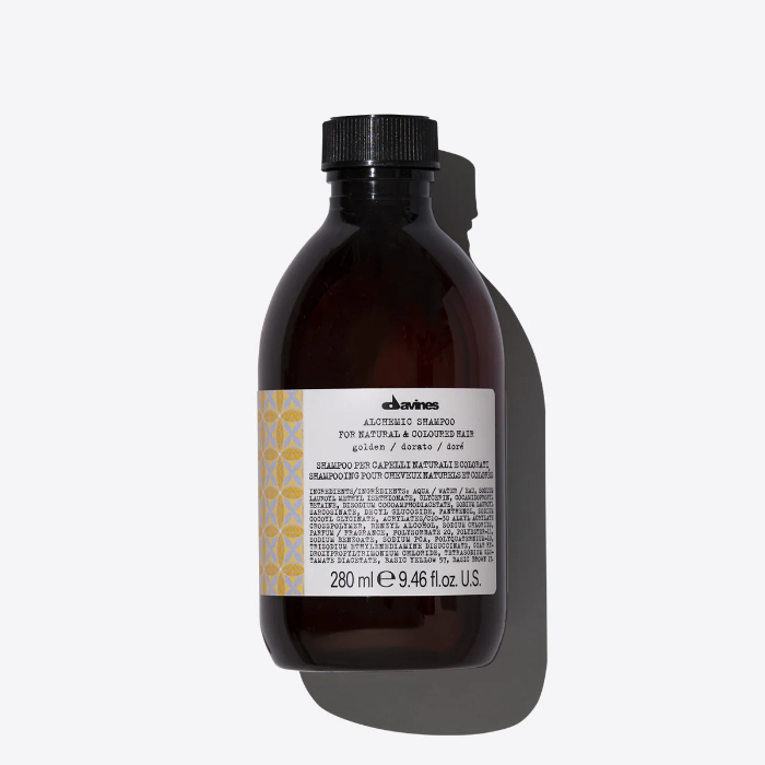 Davines Alchemic Shampoo Golden Color-Enhancing Golden 280Ml