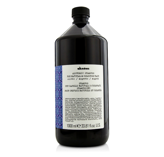 Davines Alchemic Shampoo Silver Shampoo For Silver-Toned Hair 1000Ml