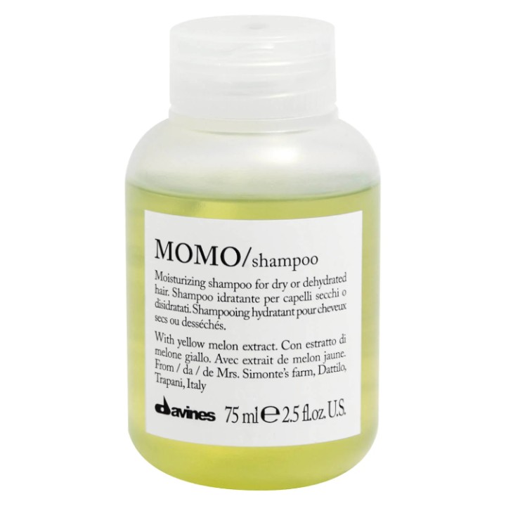 Davines Momo Hydrating Shampoo For Dry And Dehydrated Hair 75Ml
