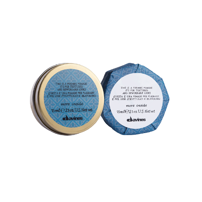 Davines More Inside Forming Pomade For Textured Short Hair75Ml