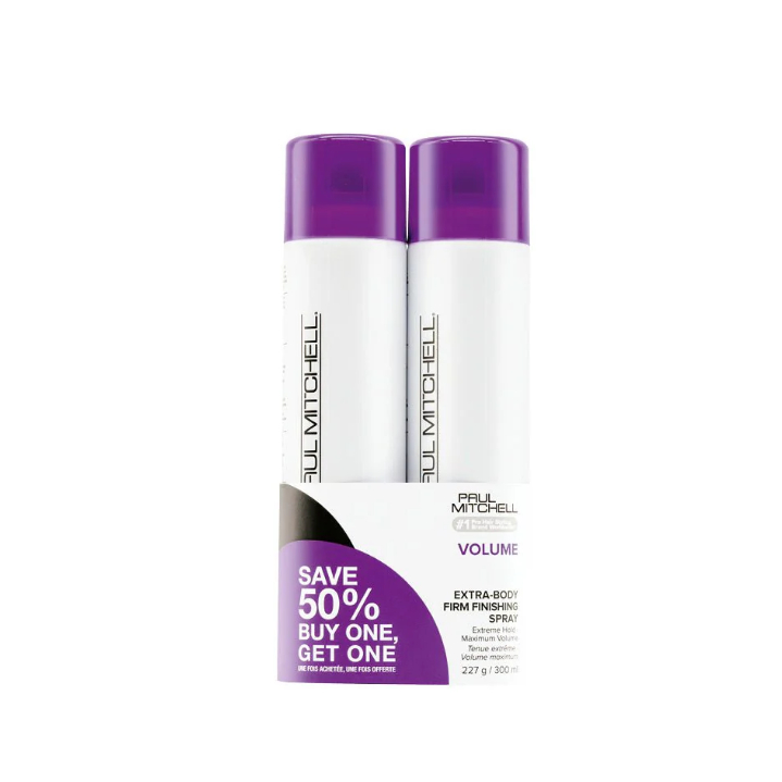 Paul Mitchell - Duo Extra Body Firm Finishing Spray 2X300Ml